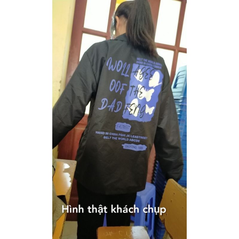 AKD020 - MẪU MỚI RA LÒ -  áO Khoác Dù Bomber Nam Nữ Unisex-áO Khoát kiểu sơ mi jackets có Form rộng XL | BigBuy360 - bigbuy360.vn