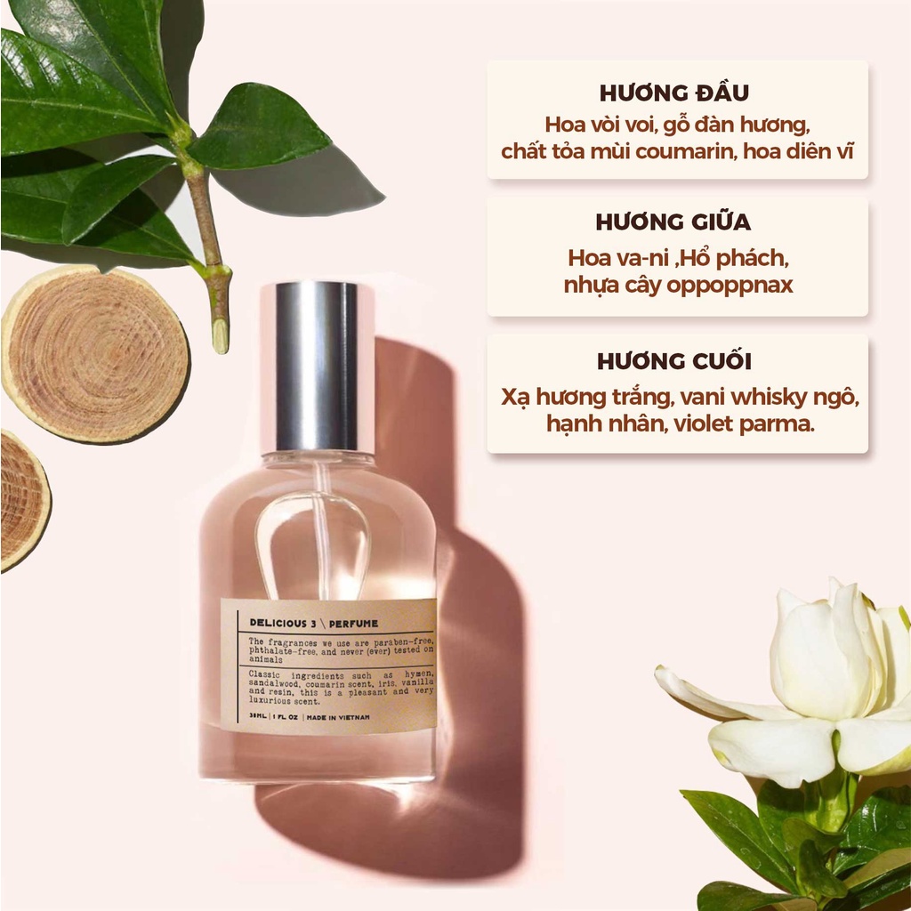 Nước hoa DELICIOUS NO.3  - EDP