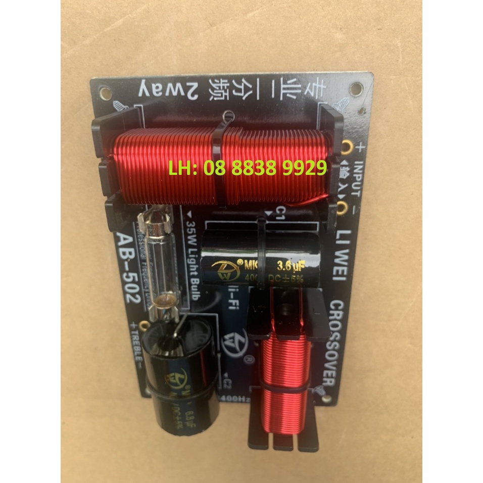MẠCH PHÂN TẦN 2 LOA NHẬP KHẨU CAO CẤP AB-502 - FULL ĐƠN - GIÁ 1 MẠCH