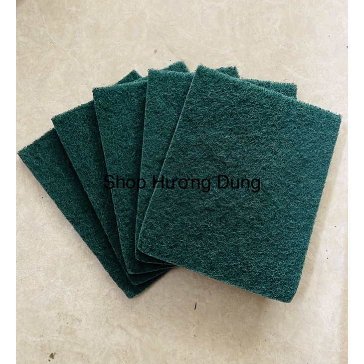 Miếng cọ xoong nồi màu xanh