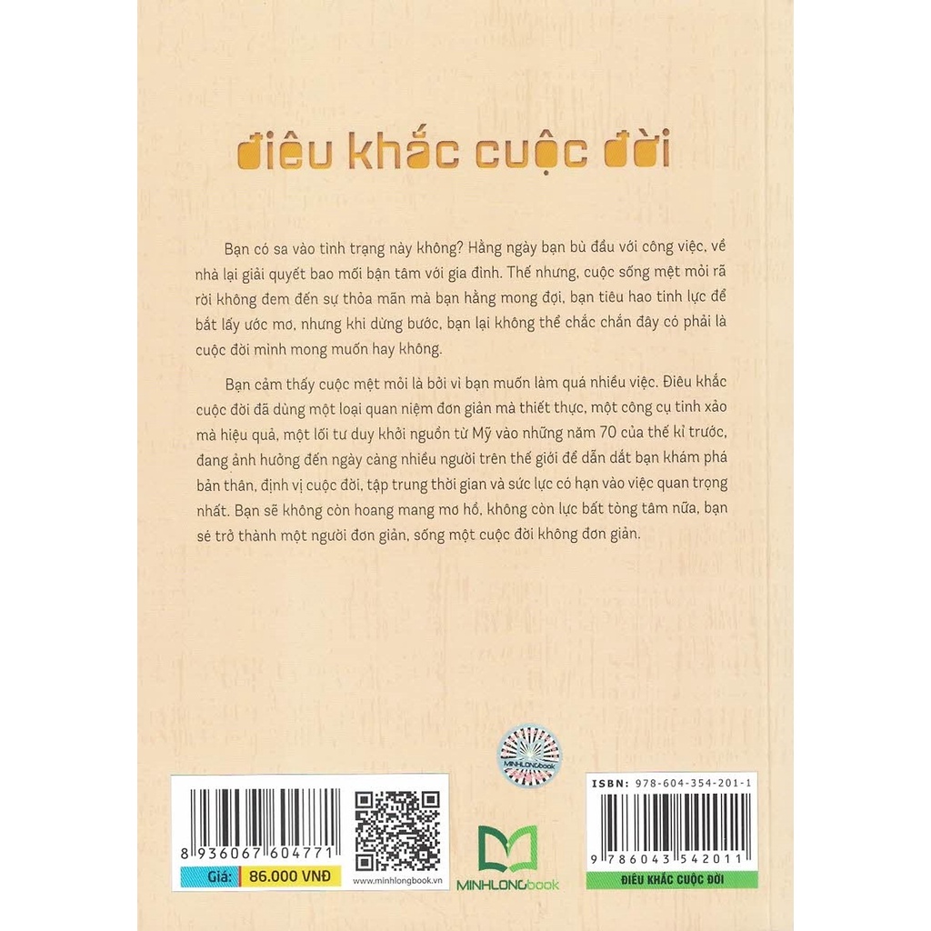 Sách - Điêu Khắc Cuộc Đời - Cả Đời Bạn Chỉ Cần Làm 8 Việc