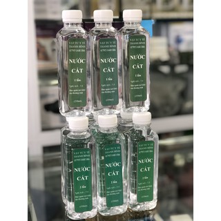 Combo 9 chai Nước Cất 2 lần (chai 350ml)