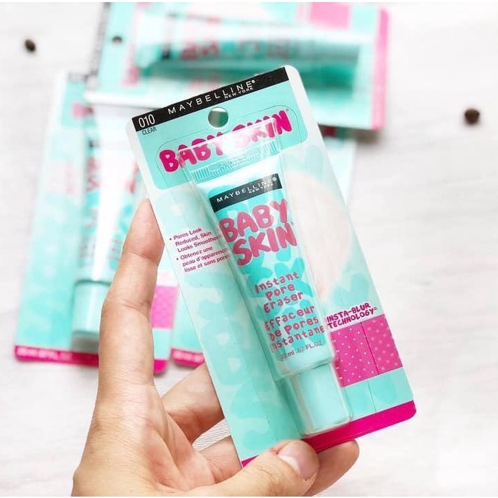 [Chính Hãng] Kem Lót Maybelline Baby Skin Instant Pore Erase Pháp 22ml