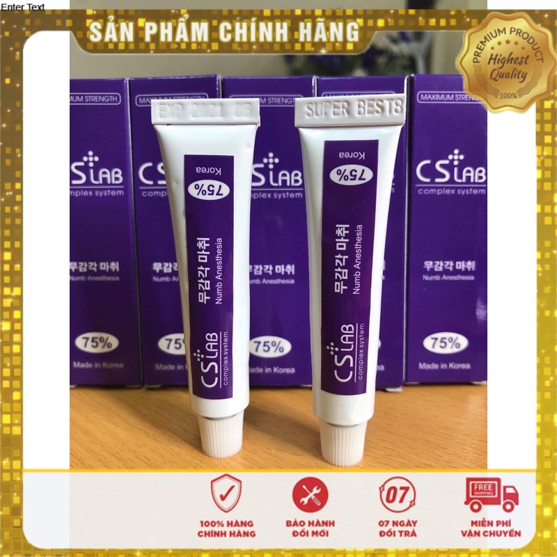 Kem Cslab Tím  Chuyên Dụng Mày Môi Mí. Cam Kết Không Đau Không Xưng DCPX-NTA