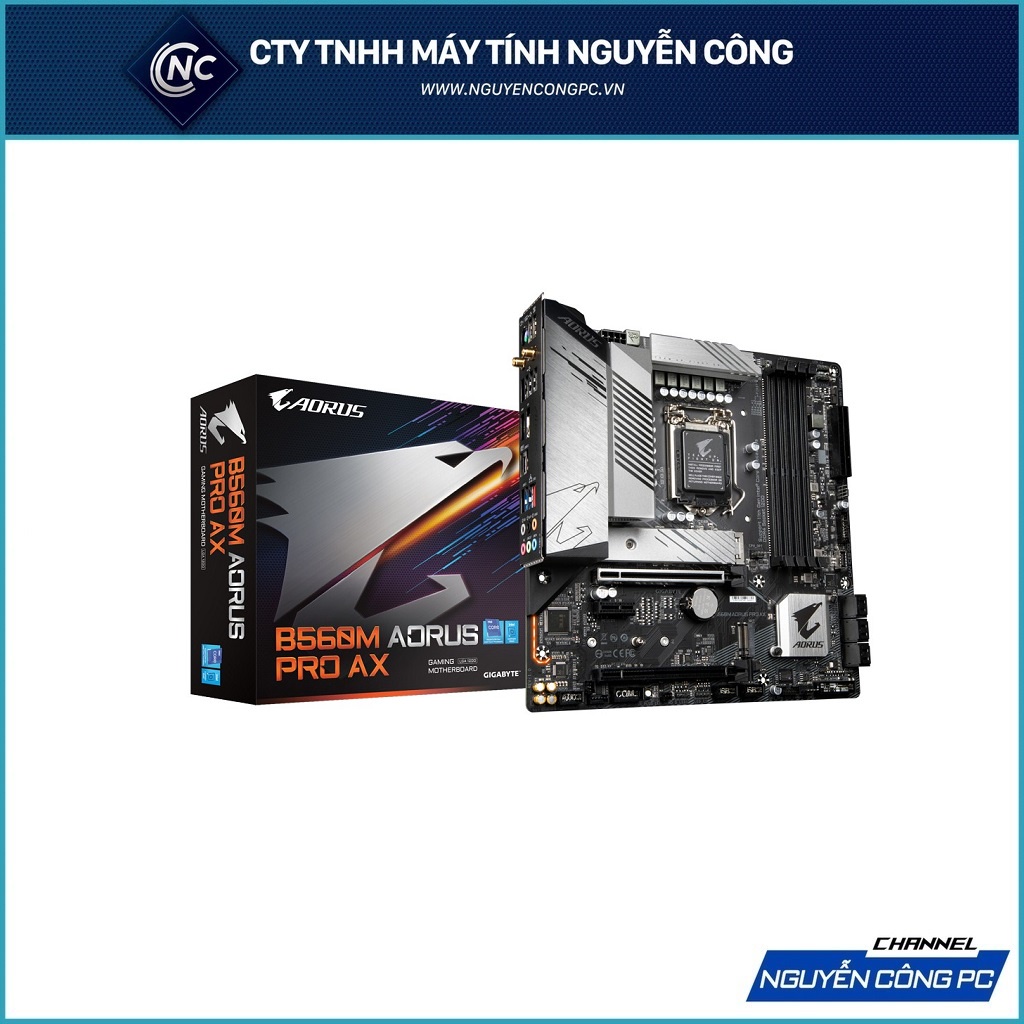 Bo Mạch Chủ Gigabyte B560M AORUS PRO AX