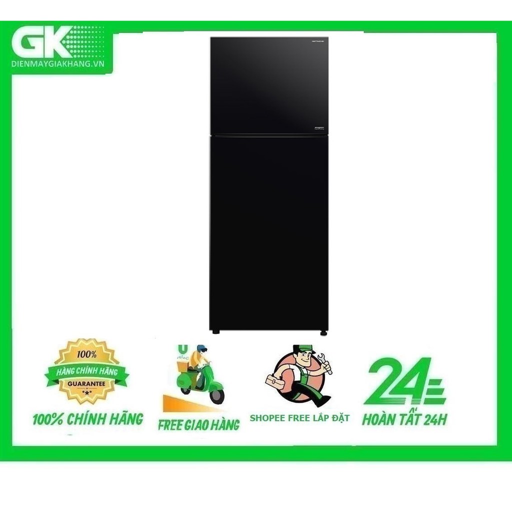 R-FVY510PGV0(GBK)-MIỄN PHÍ CÔNG LẮP ĐẶT-Tủ lạnh Hitachi Inverter 406 Lít R-FVY510PGV0(GBK)