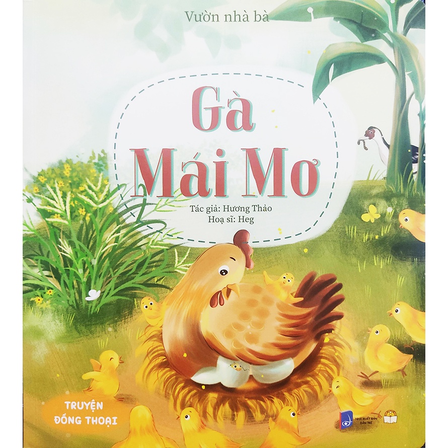 Sách thiếu nhi - Vườn nhà bà - Combo 2 cuốn truyện đồng thoại Lionbooks