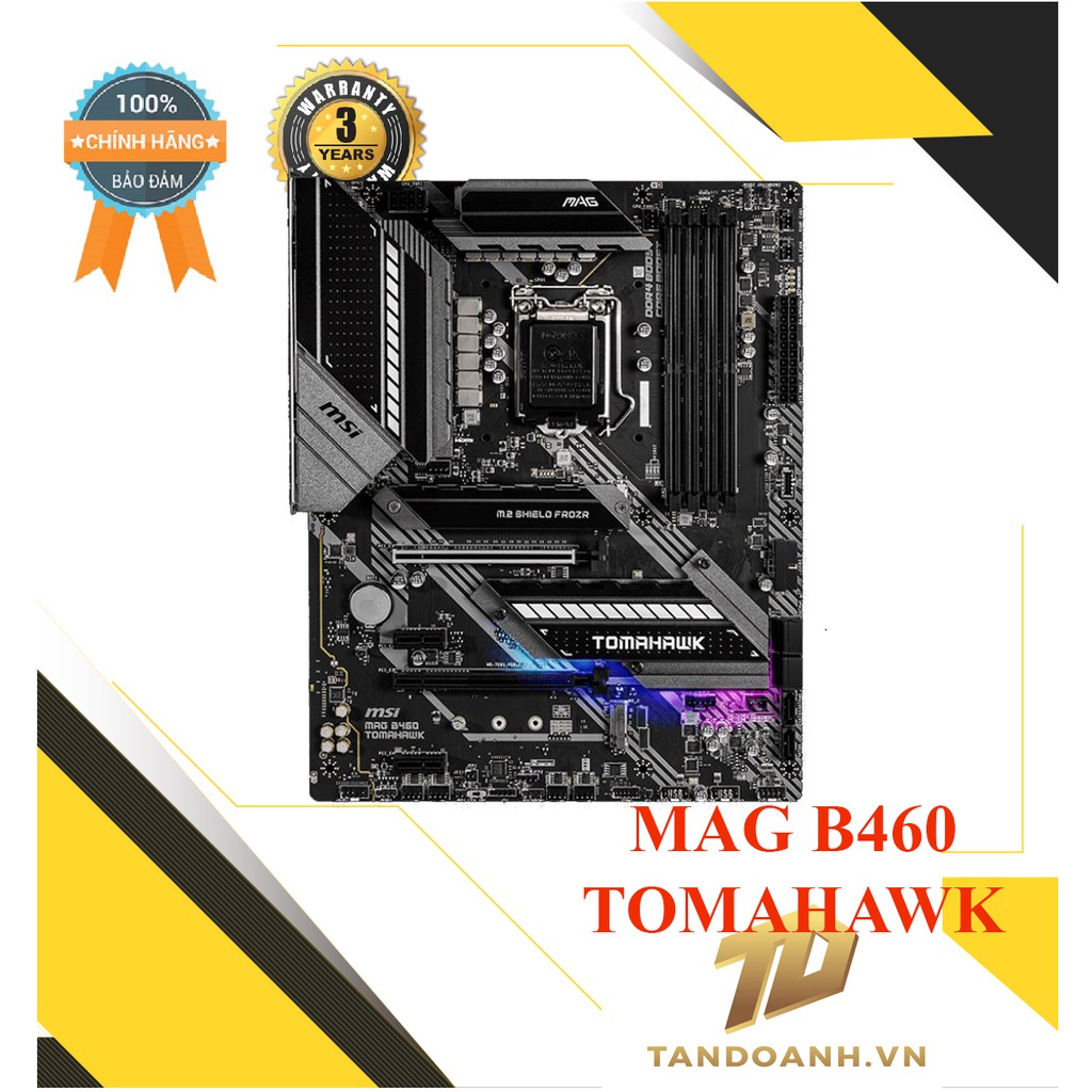 [Mã SKAMCLU9 giảm 10% đơn 100K] Bo mạch chủ MAG B460 TOMAHAWK - Socket 1200 | BigBuy360 - bigbuy360.vn