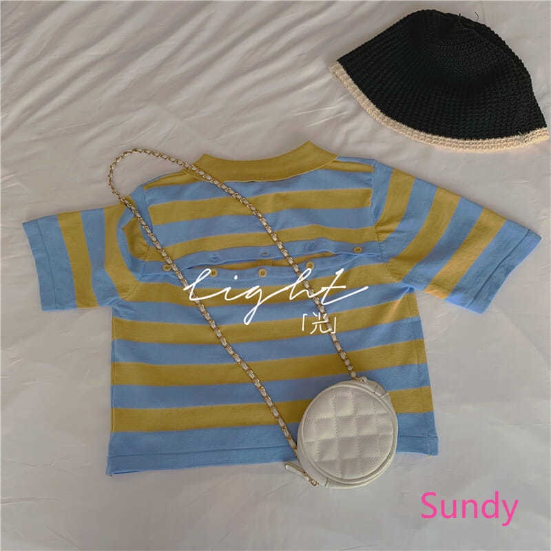 Áo Sơ Mi Cổ Polo Hở Lưng Dáng Rộng Họa Tiết Kẻ Sọc Thời Trang Mùa Hè Quyến Rũ Cho Nữ