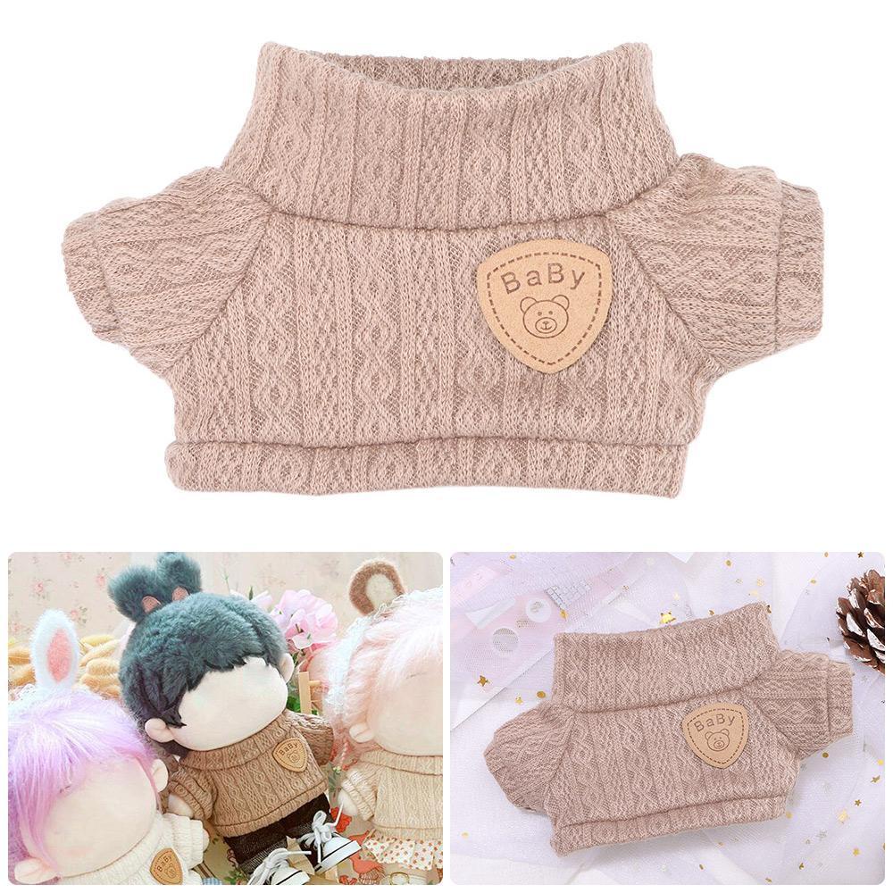 Áo Sweater Cổ Lọ Làm Thủ Công Thời Trang Cho Búp Bê