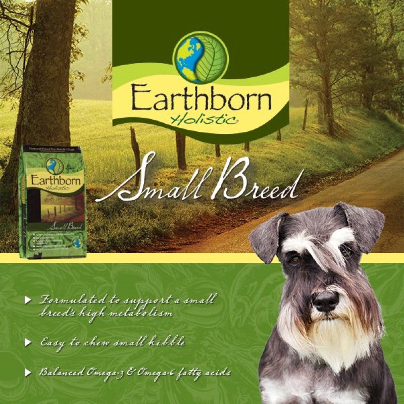 [DINH DƯỠNG CAO] Thức ăn hạt 2,5KG CHO CHÓ GIỐNG NHỎ -  EARTHBORN HOLISTIC SMALL BREED vị Thịt Gà &amp; Cá Trắng