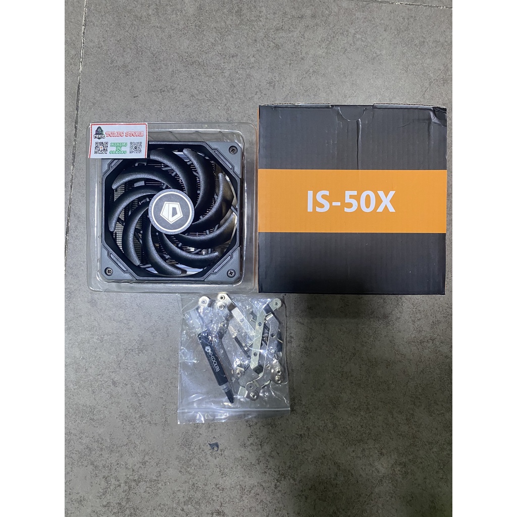 Tản nhiệt khí CPU ID-Cooling IS-50X v2 2022,hỗ trợ Socket 1700, cực mỏng 57mm cho ITX, cmITX, HTPC IS40 IS50