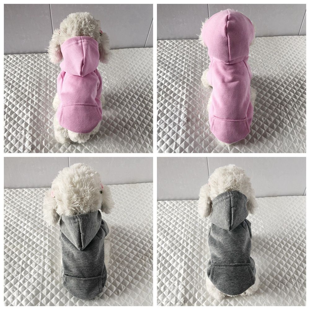 Áo hoodie có túi thiết kế độc đáo thời trang thu đông cho thú cưng cún mèo cỡ nhỏ