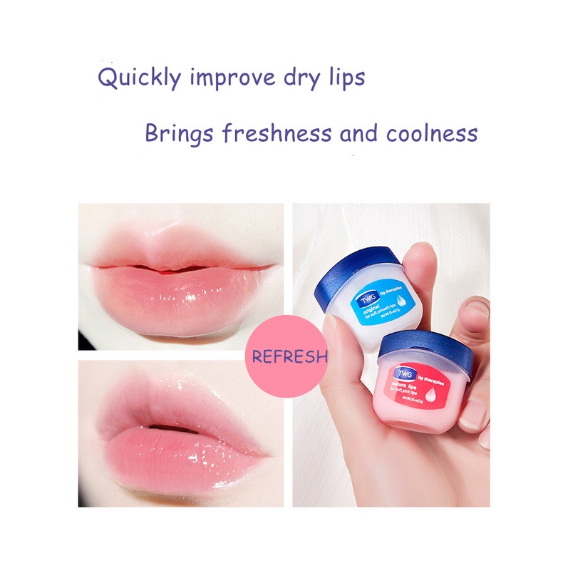Son dưỡng môi vaseline LEWEDO với thành phần tự nhiên dưỡng ẩm và tẩy tế bào chết cho môi