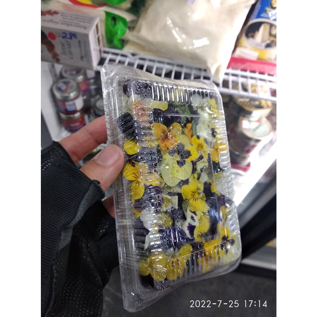 Hoa Bướm Viola Mixed Edible Flowers hoa tươi trang trí bánh 30g