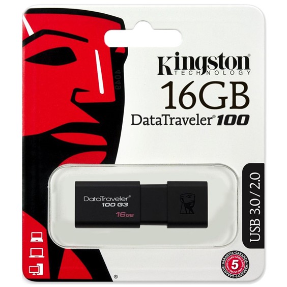 USB Kingston DT100G3 16GB /3.0 Bảo Hành 12 Tháng | BigBuy360 - bigbuy360.vn