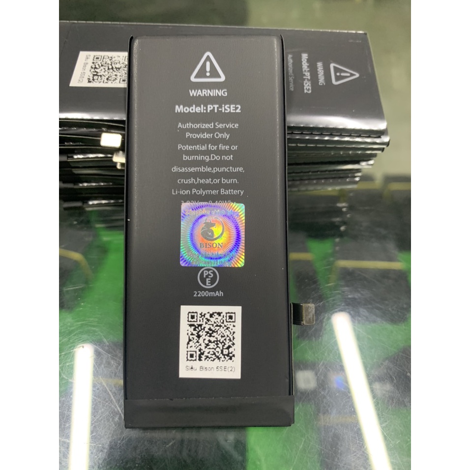 Pin iPhones SE 2020 dung lượng cao 2200mah Bison chính hãng