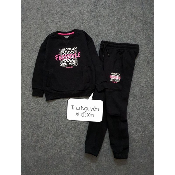 Bộ nỉ Primark Freestyle Brooklyn unisex