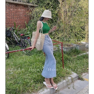 Chân váy đuôi cá ( Shop mặc Xanh Nhạt)