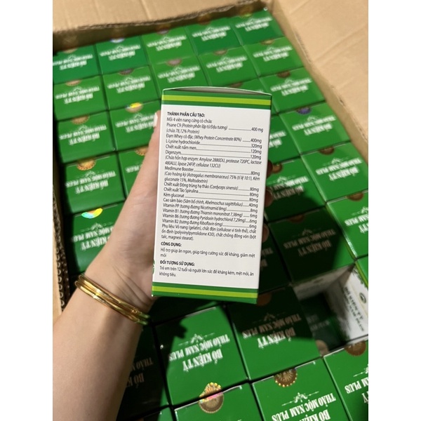 SÂM BỔ KIỆN THẢO MỘC NAM PLUS - MẪU MỚI DATE MỚI