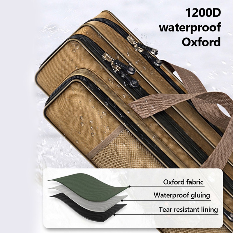 Túi Đựng Cần Câu Cá Hai Lớp Chống Thấm Nước 40-80CM 1200D