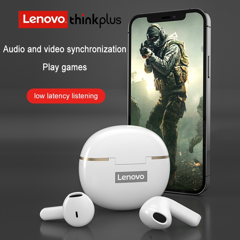 Nguyên bản Lenovo X16 pro TWS Earbuds BT 5.2 Thể thao chống nước Tai nghe Bluetooth chống ồn Tai nghe trong tai có micrô
