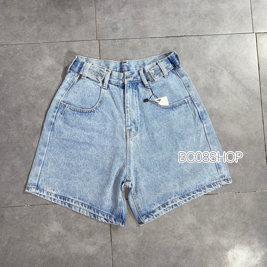 Quần SHORT JEAN NGỐ RỘNG Unisex phong cách ulzzang full size | BigBuy360 - bigbuy360.vn