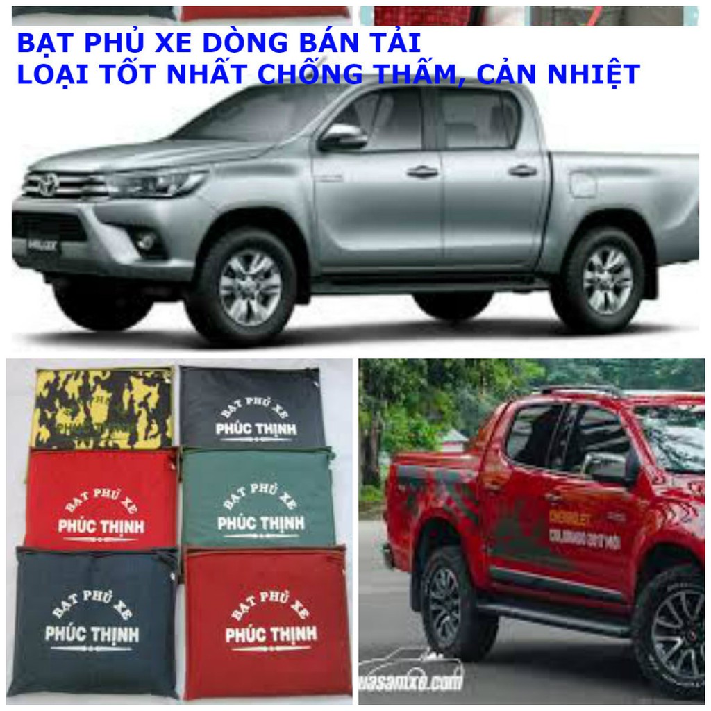 BẠT PHỦ XE Ô TÔ BÁN TẢI Sienna , Captival , Everest ,LAND CUISER ,Ford Ranger-LOẠI TỐT