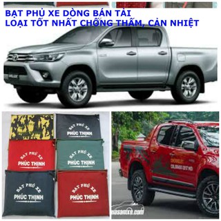 BẠT PHỦ XE Ô TÔ BÁN TẢI Sienna , Captival , Everest ,LAND CUISER ,Ford Ranger-LOẠI TỐT