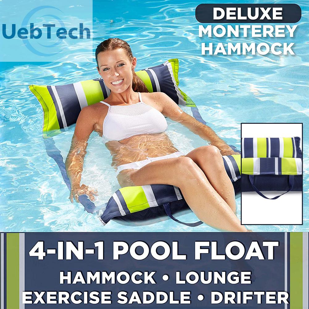 Giường Phao Nổi Bơm Hơi Có Thể Gấp Gọn Dùng Cho Bể bơi