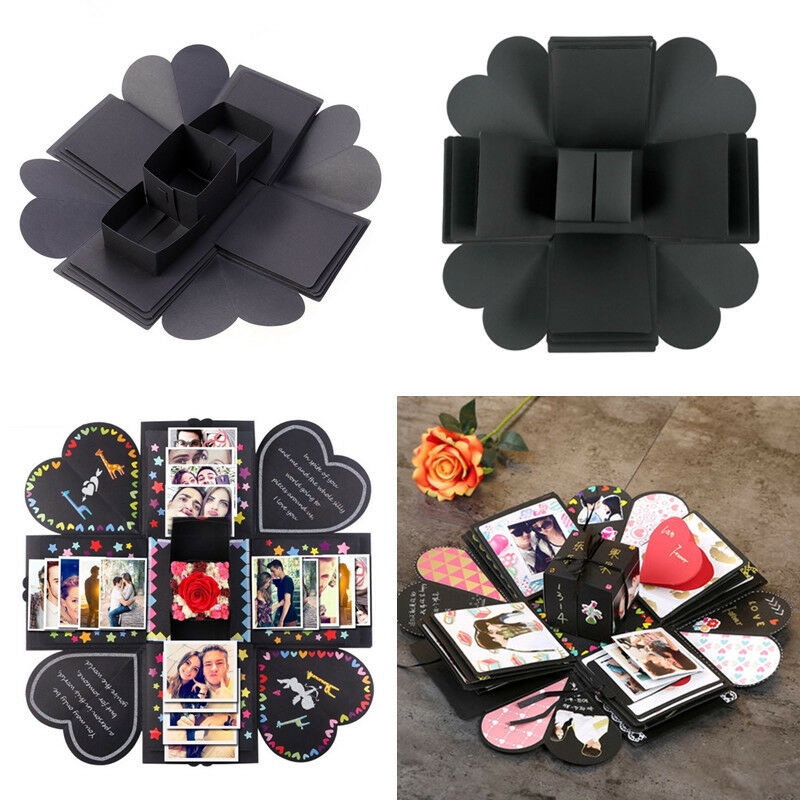Album lưu giữ hình kỷ niệm thiết kế dạng gập DIY cao cấp