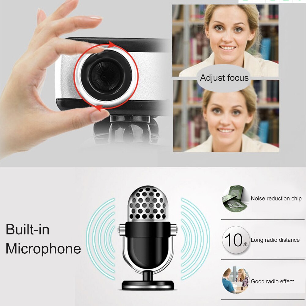Webcam Có Dây Hd 480p Cho Máy Tính Laptop | BigBuy360 - bigbuy360.vn