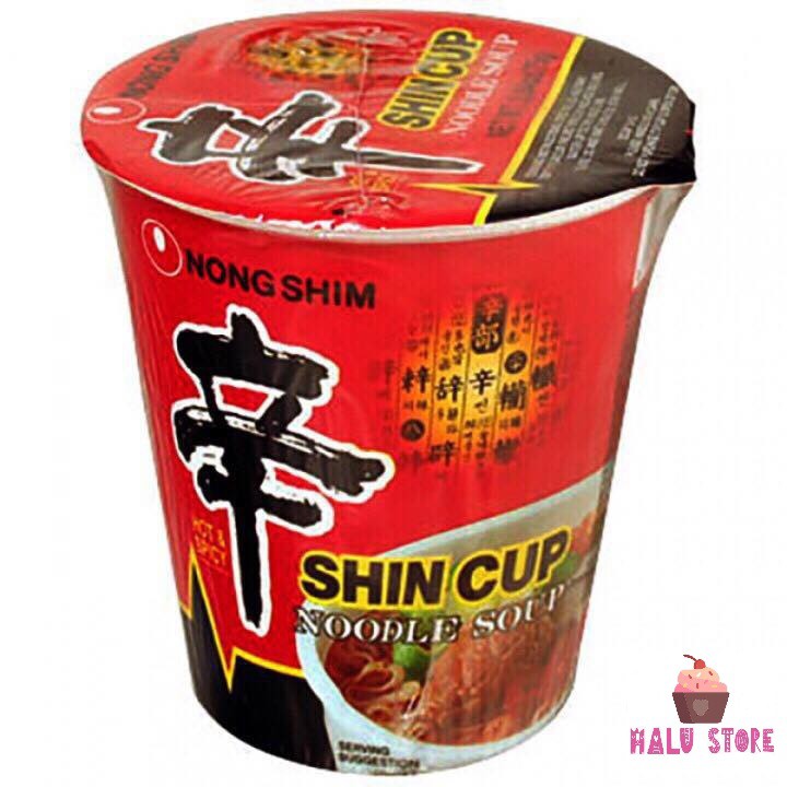 [SIÊU NGON] Mì ly Shin Hàn Quốc hộp 75g