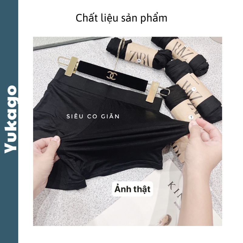 Quần legging nữ gen bụng nâng mông cạp cao đùi chất umi M00.S Yukago M.003.XL