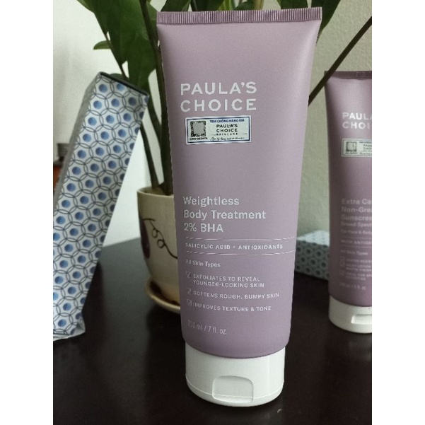 Kem dưỡng thể ngừa viêm lỗ chân lông Paula’s Choice RESIST WEIGHTLESS BODY 210ml