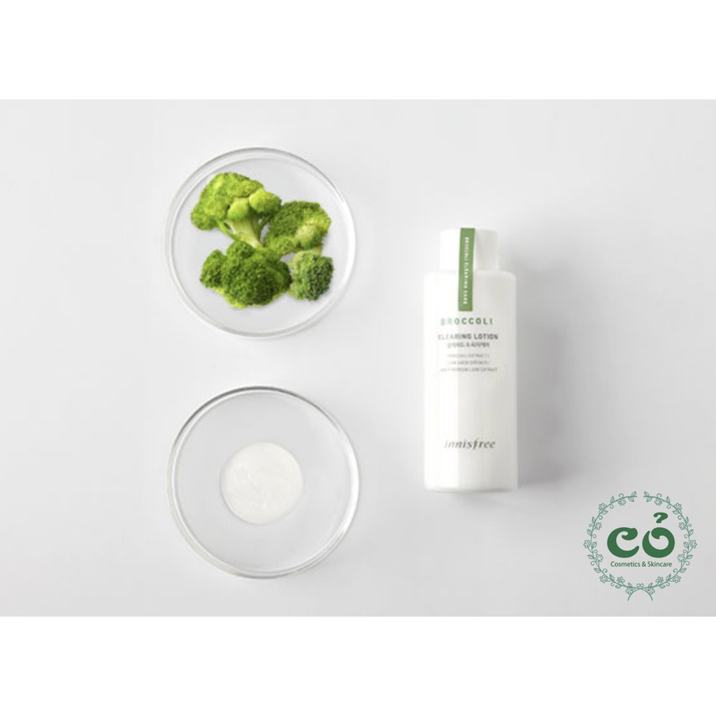 Sữa Dưỡng Bông Cải Xanh Innisfree Broccoli Clearing Lotion