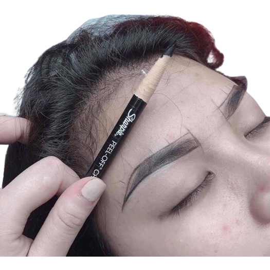 Chì đá kẻ mày SHARPIE chì xé kẻ mắt môi ruột cứng sắc nét lâu trôi