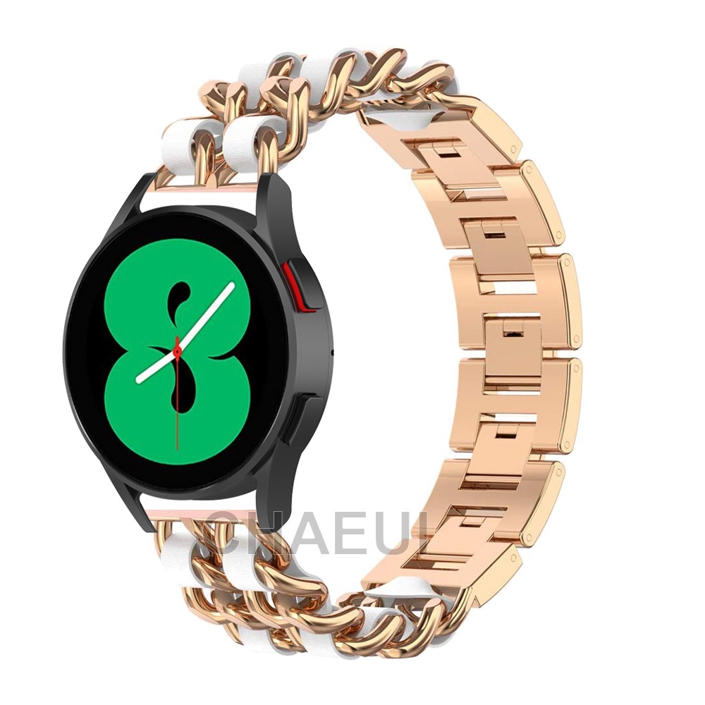 Dây Đeo Inox Cho Đồng Hồ Thông Minh Samsung Galaxy Watch 4 5 Pro 40mm 44mm 45mm Classic 42mm 46mm