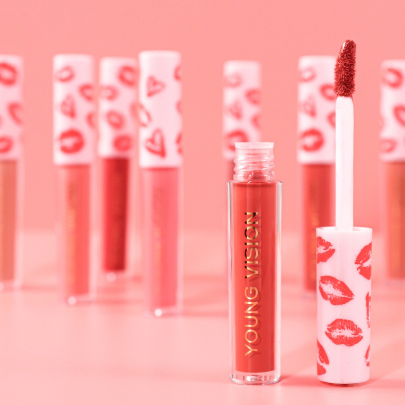 Son Kem Lì Chống Dính Không Thấm Nước Lâu Trôi 12 Màu Tùy Chọn