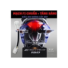 Mạch Nháy Stop F1 Exciter 150, Exciter 155, NVX, Nouvo 5, R15, R25, Y15, MT07 Giắc Zin Nhiều Kiểu Chớp + 1 Zin MS4220