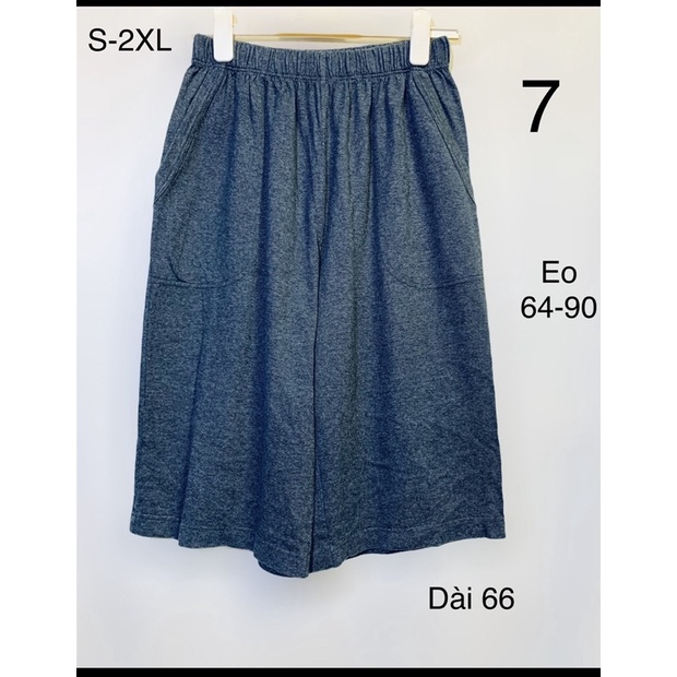 Quần ống rộng Free size