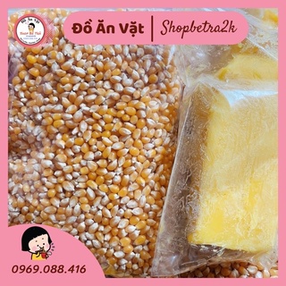 Set 1kg ngô mỹ + 300gr bơ nổ bỏng loại ngon