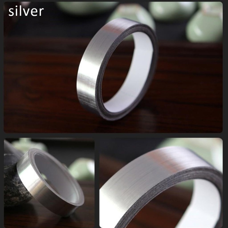 Cuộn Băng Keo Lá Nhôm 50M Chống Thấm Nước Trang Trí Nhà Cửa/Trần Nhà