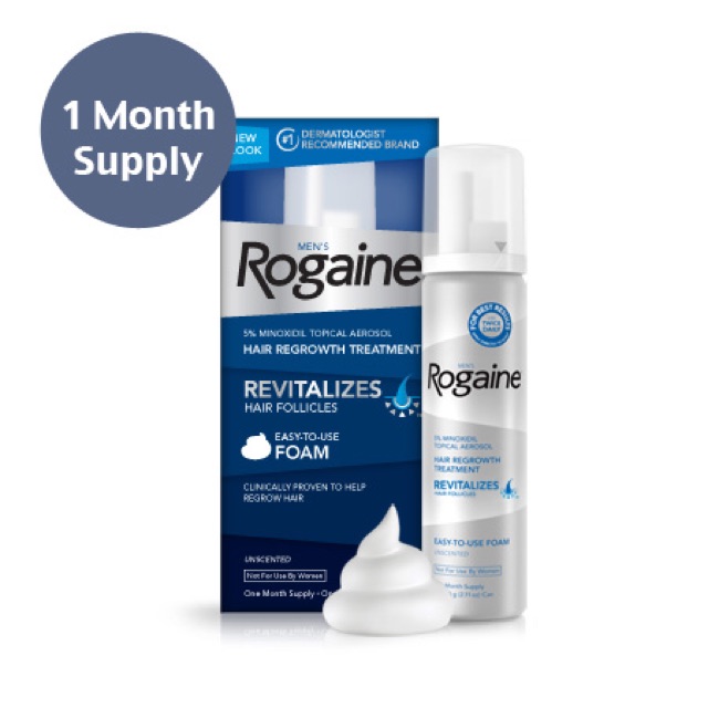 Kem mọc tóc Nam Rogaine Minoxidil 5% Foam For Men 60ml