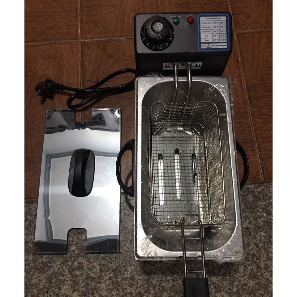 Bếp Chiên Điện - Bếp Chiên Nhúng 4L - 6L rán gà, chiên khoai tây