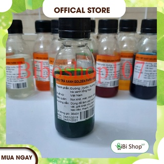 💥💧 🎶siro hương trà xanh golden farm 100ml🎶