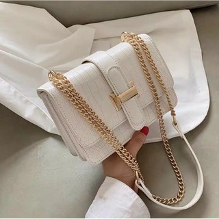 Túi nữ 1 dải da rắn
