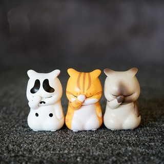 Mô Hình Mèo Bất Lực Trang Trí