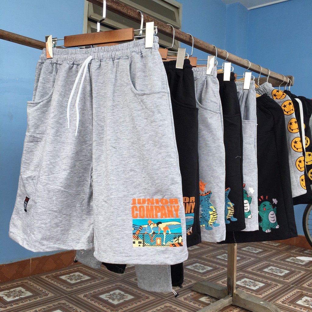 𝐆𝐢́𝐚 𝐇𝐮̉𝐲 𝐃𝐢𝐞̣̂𝐭  Quần short nam nữ, sọt đùi thể thao in hình khủng unisex chất liệu vải mềm thoáng mát cho mùa hè