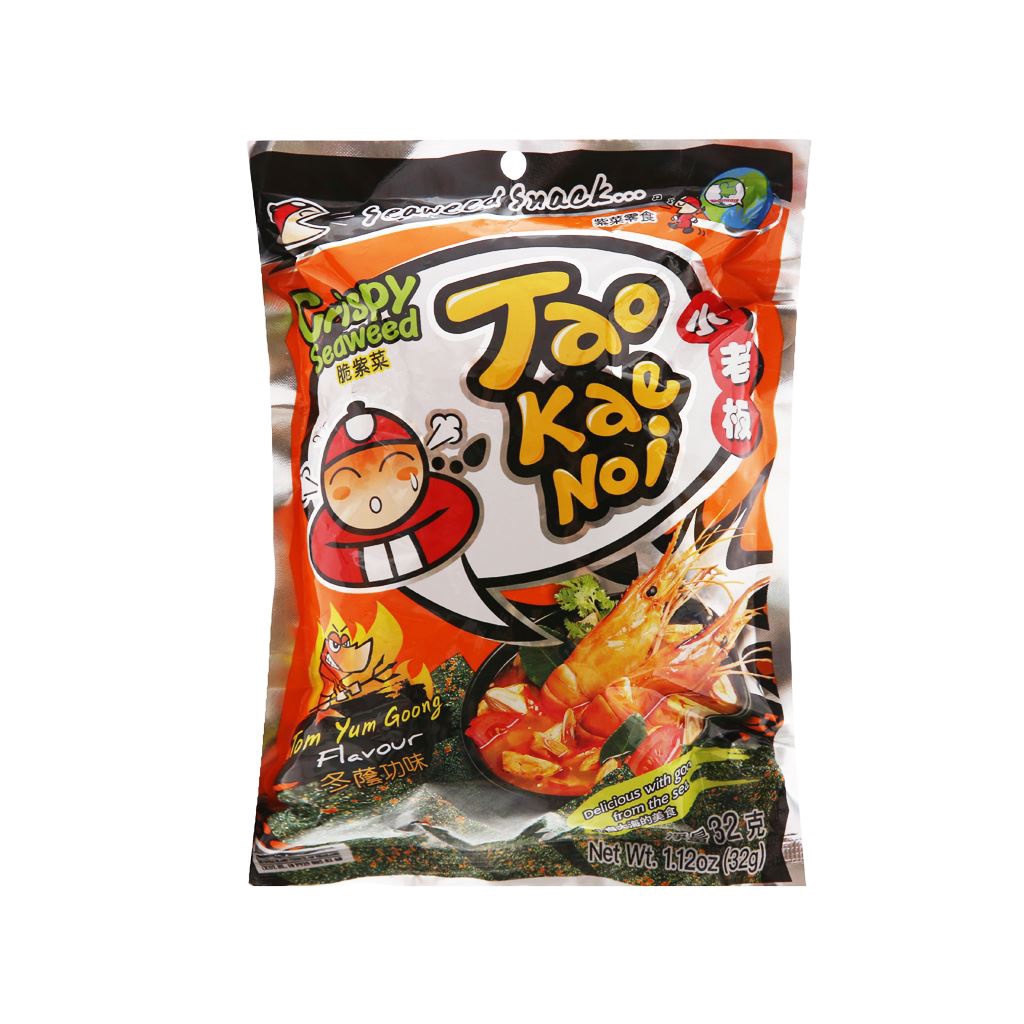 Snack rong biển ăn liền TaoKaeNoi CRISPY SEAWEED 32g